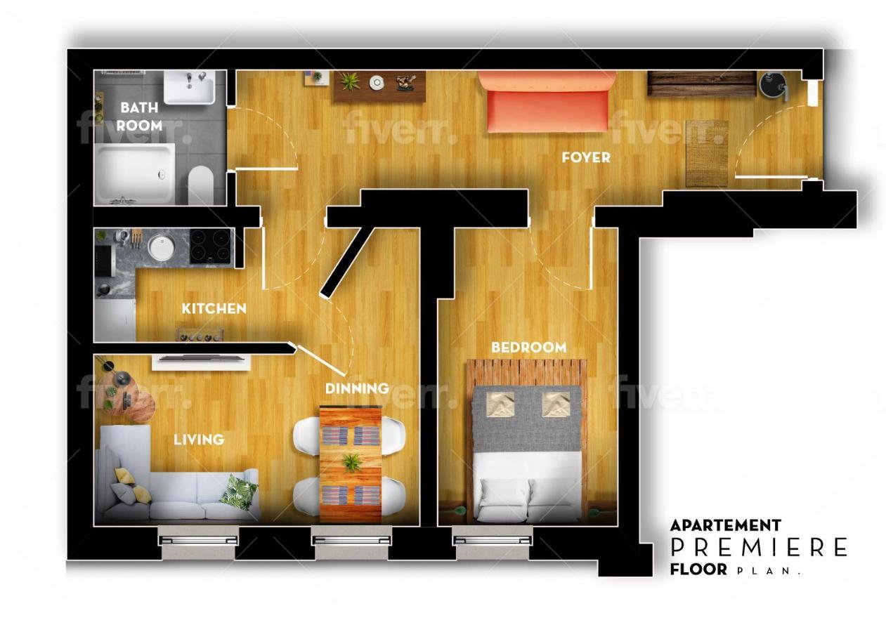 Arbio I Retro Apart In Leipzig Apartment ภายนอก รูปภาพ